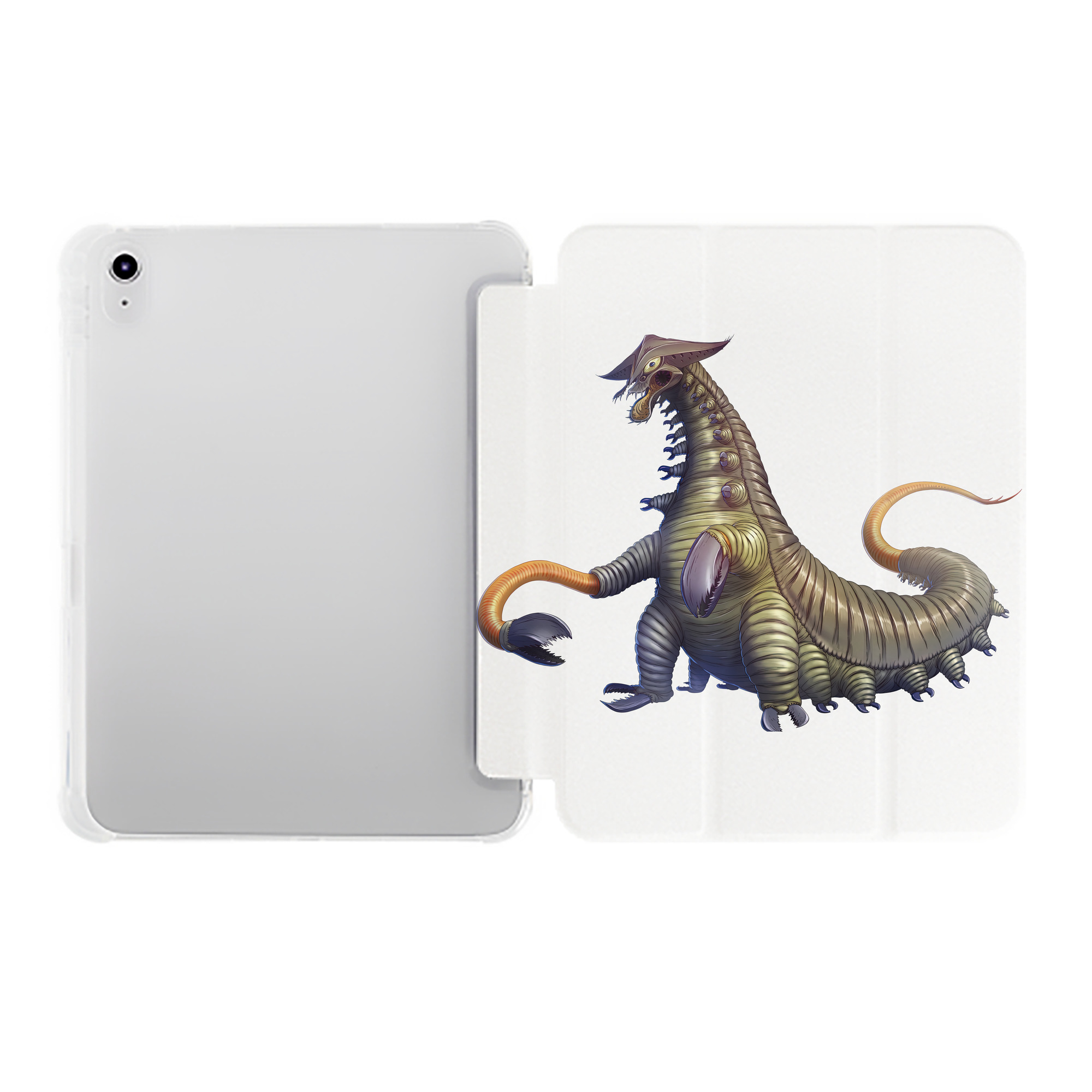 （画像用） ウルトラマン Ultraman IPad ケース ペン収納付き 三つ折りスタンド PUレザー×シリコン 対応機種9.5/10.5/10.9インチ